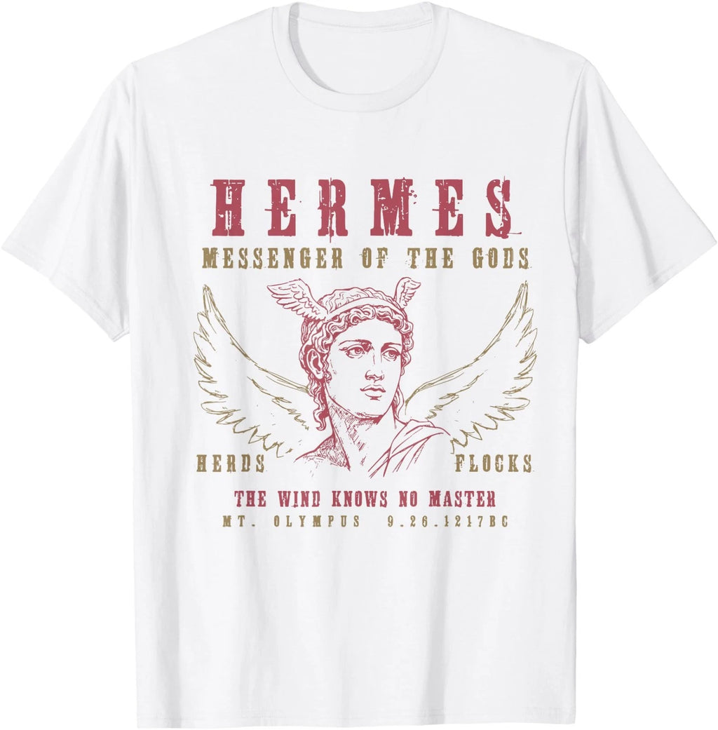 Hermes God Vintage Retro Style Dark Academia T-Shirt