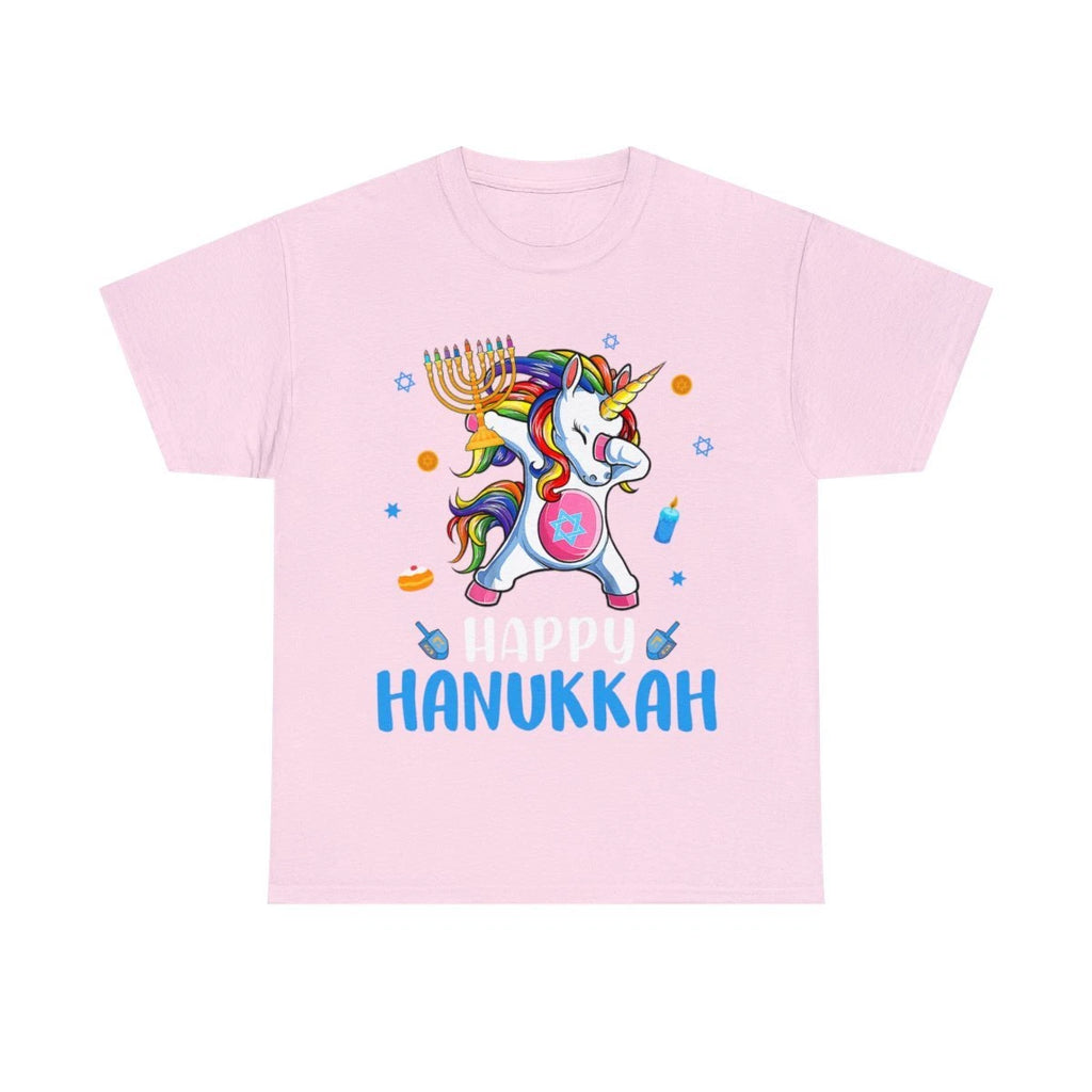Hannukah Unicorn Unisex Youth Cotton Tee