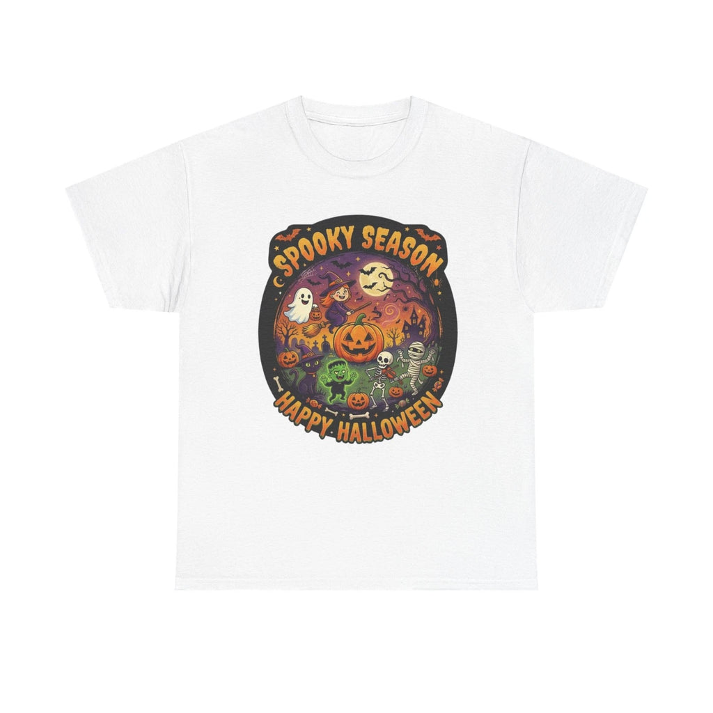 Spooky Season Pumpkin Patch Tee | Halloween ghosts, jack-o'-lanterns