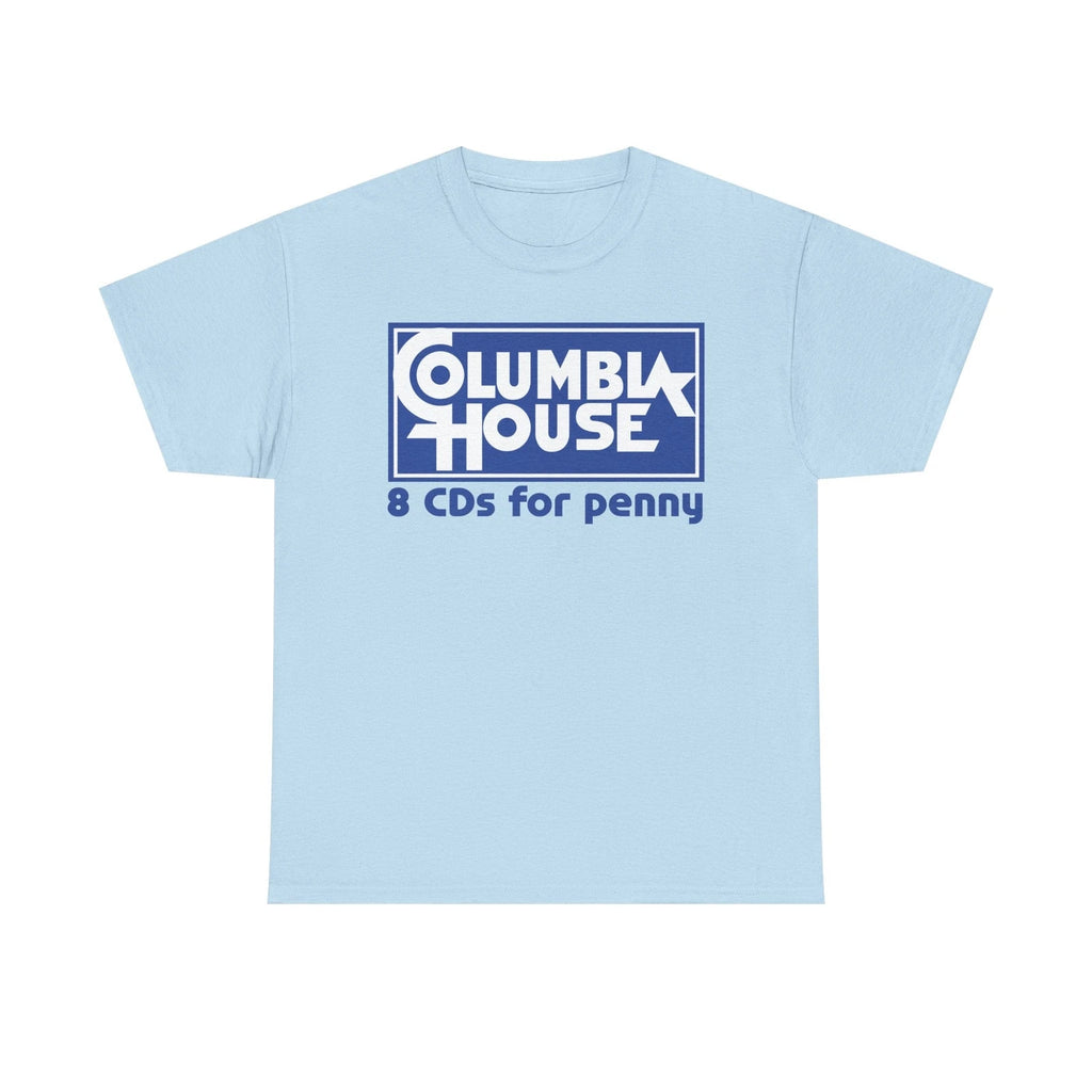 Columbia House 8 CDs for Penny Retro 90s Nostalgia T-Shirt
