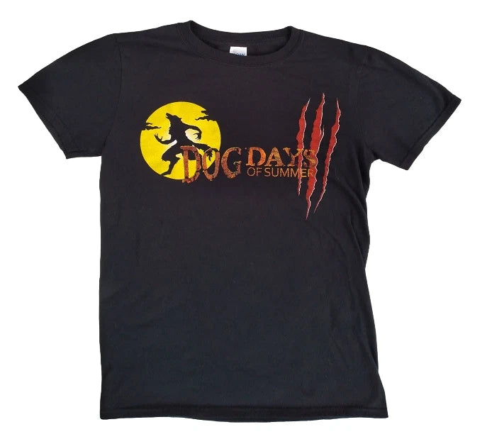 T-Shirt: Dark Hour Haunted House PLANO TX - Dog Days of Summer Werewolf:  Size S