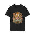 Let It Be Weird T-Shirt | Retro Sun, Mushroom & Butterfly Illustration