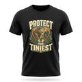 Protect the Tiniest Pro Life Mama Bear Black T-Shirt Wildlife Mom Tee