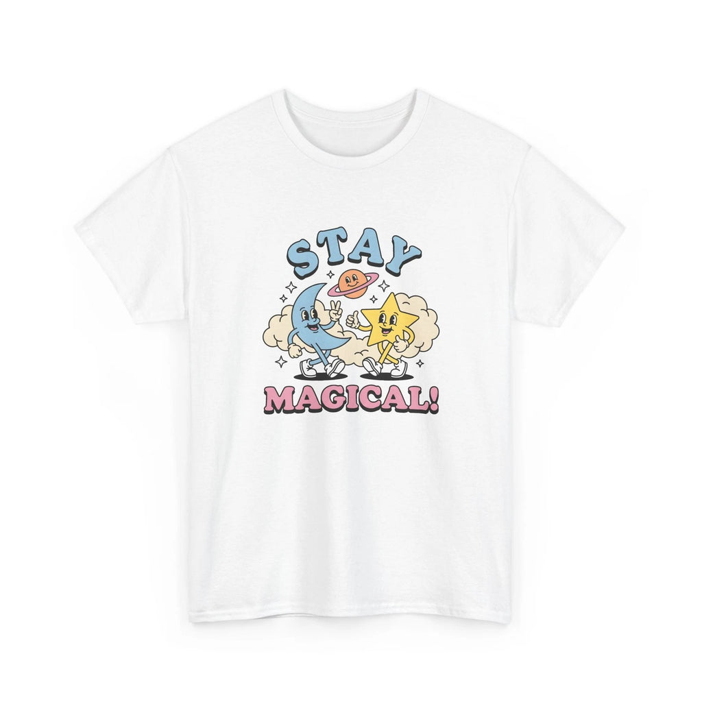 Moon Star Character Shirt Funny Horoscope Gift Women Playful Tee Celestial