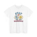 Moon Star Character Shirt Funny Horoscope Gift Women Playful Tee Celestial