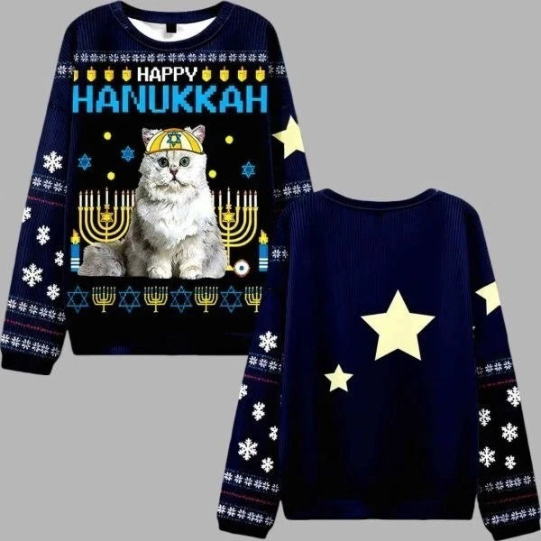 Happy Hanukkah Ugly Christmas Sweater