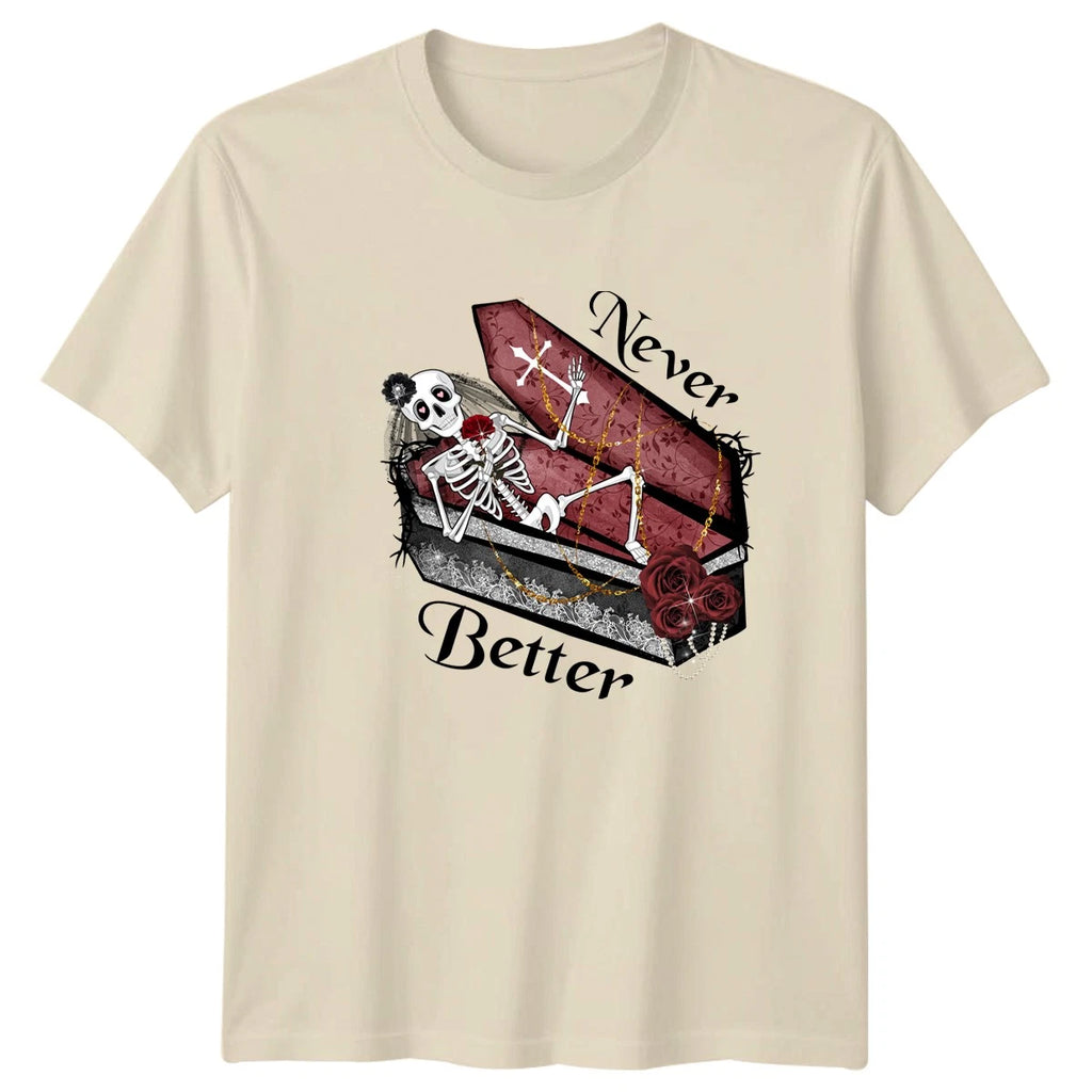 Gothic Adult T-Shirt Dark Academia Alternative Halloween Gift