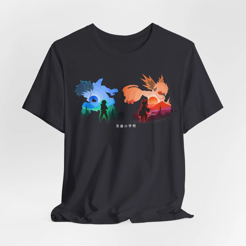 My Hero Academia Silhouette T-Shirt, Anime Graphic Tee, Unisex Jersey Shirt,