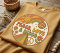 Peace Love Disco Retro T-Shirt | 70s Disco Shirt | Vintage Groovy Graphic Tee