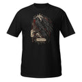 Corvus Corax Raven T-Shirt Gothic Moon Skull Botanical Dark Academia Art