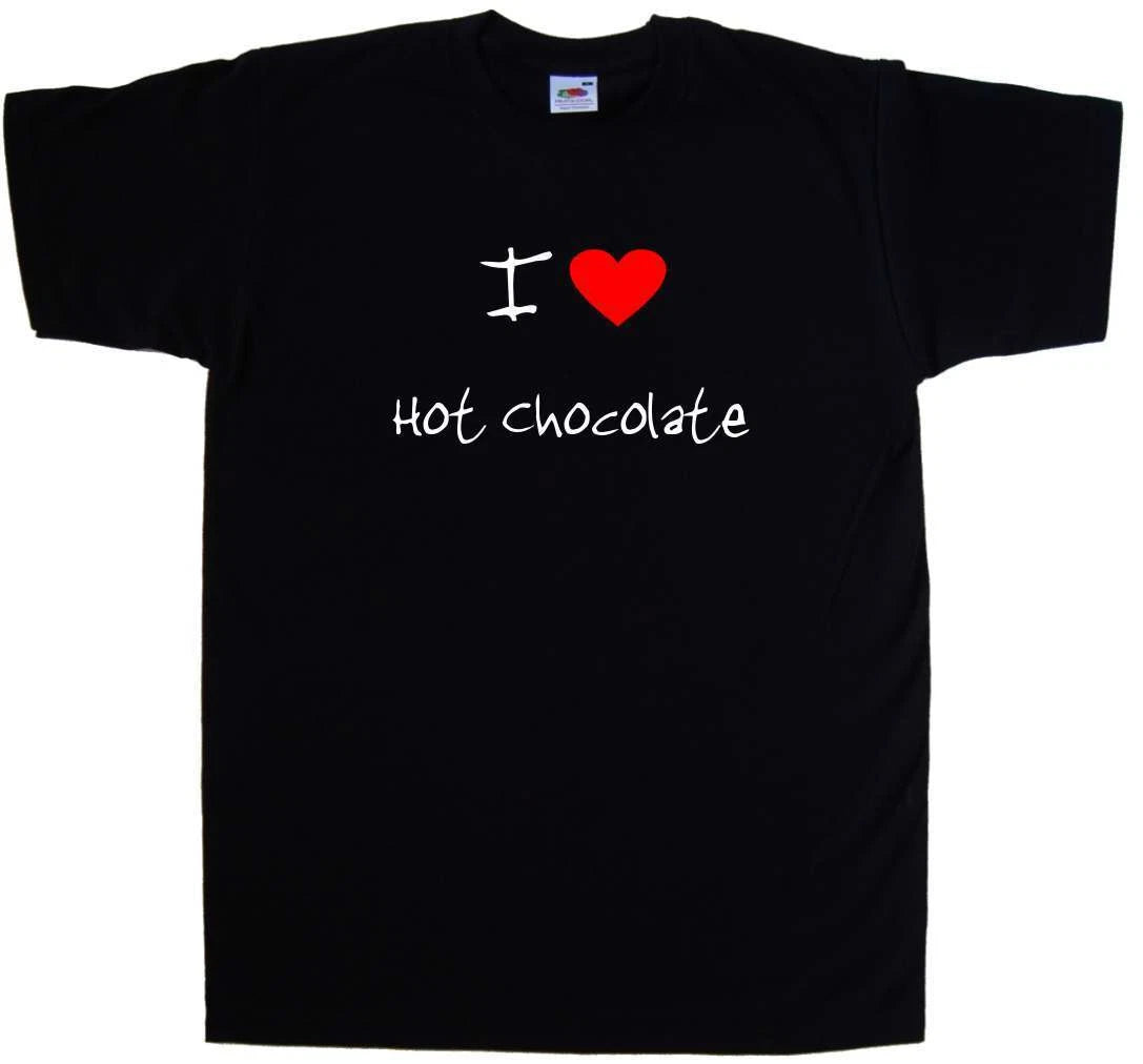 I Love Heart Hot Chocolate T-Shirt
