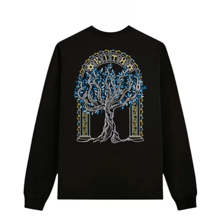 🎄KITHMAS🎄Kith Olive Tree LS Tee | XS-L | Hanukkah Capsule | FW24 | IN STOCK
