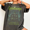 Vintage Goosebumps Haunted House Horror Halloween Shirt