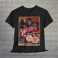 Retro Halloween Shirt Goth Punk Rock Vintage Horror Movie Graphic Unisex Shirt