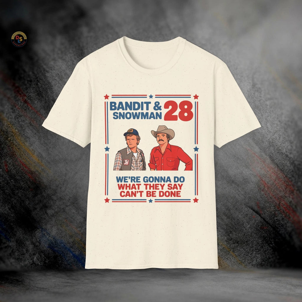 Bandit & Snowman '28 T-Shirt | Softstyle Tee