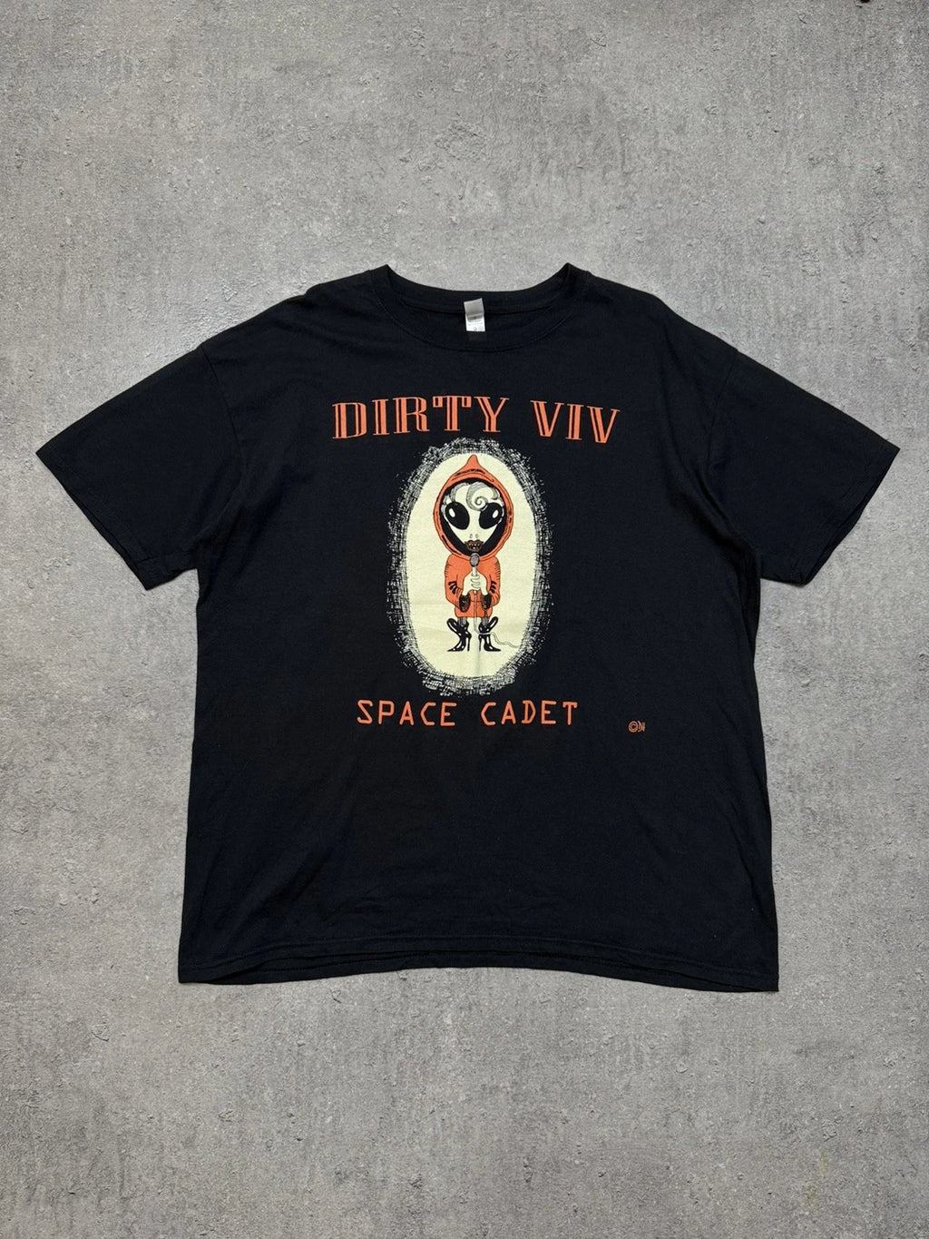 Y2K 2000s Dirty VIV Space Cadet Tee