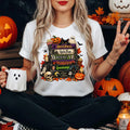 Retro Halloween T-Shirt, Halloween Movie Lover Shirt, Spooky Season Books Tee