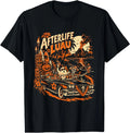 Retro Tiki Halloween Spooky Tropical Night Vintage Horror T-Shirt