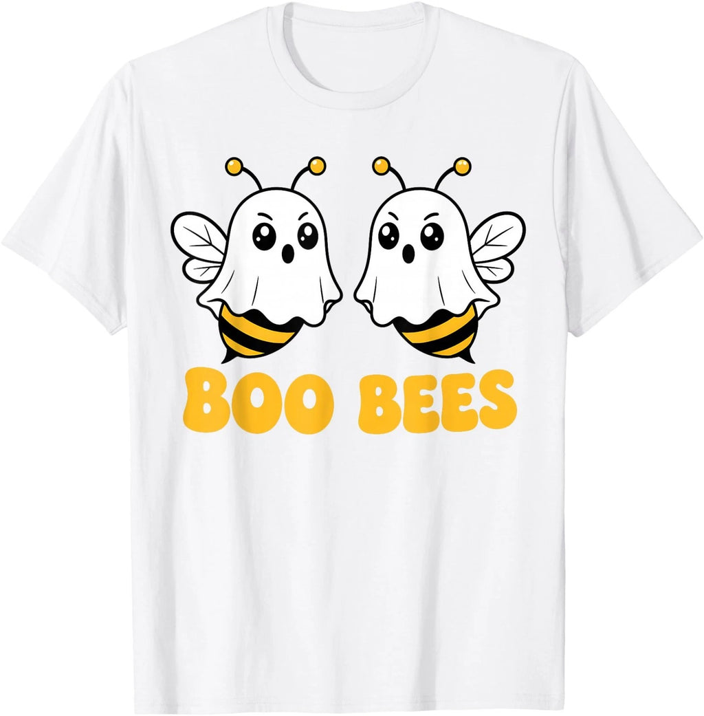 Boo Bees Funny Ghosts Boobees Cute Halloween T-Shirt