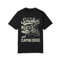 Smoking Meats and Clapping Cheeks Vintage Graphic