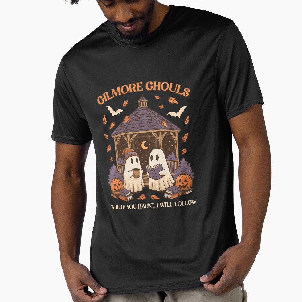 Gilmore Ghouls Where You Haunt I Will Follow Cute Ghost Halloween Spooky Fall Couple Gift by StickyBook