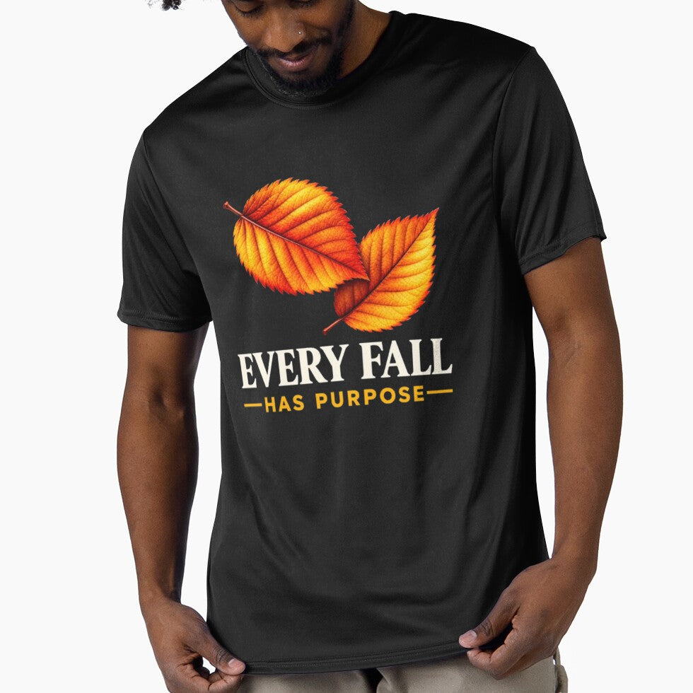 Every Fall Has Purpose Autumn Leaves Motivational Art by Be-You-Vibes
