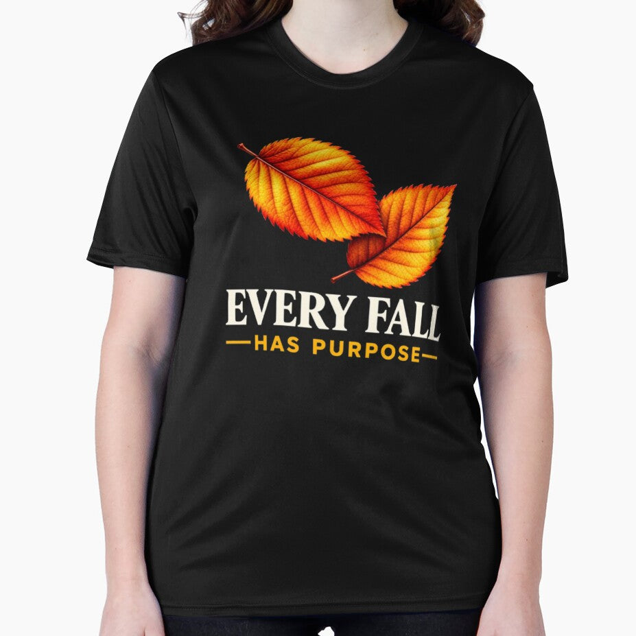 Every Fall Has Purpose Autumn Leaves Motivational Art by Be-You-Vibes