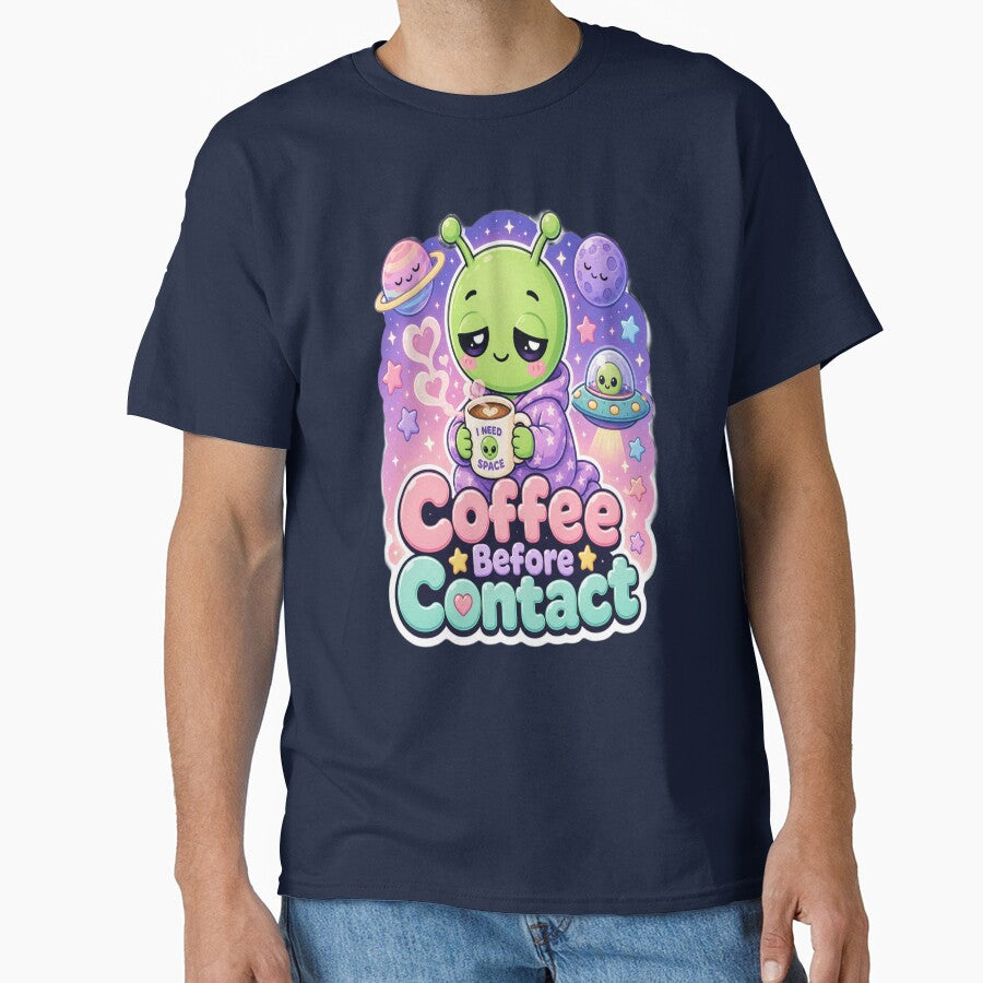 Coffee Before Contact Alien Design by Ruamid