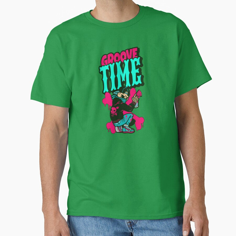Groove Time Skeleton Graffiti by GeeeZTeeZ