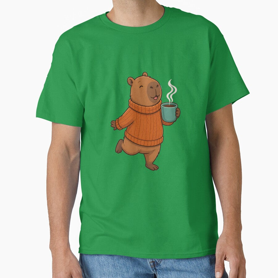 Autumn Capybara Cozy Sweater by Ivy-Triggs