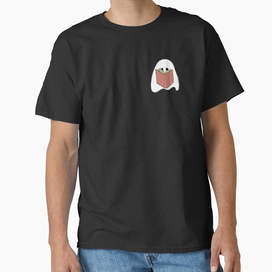 Cute reading ghost by Mabel May