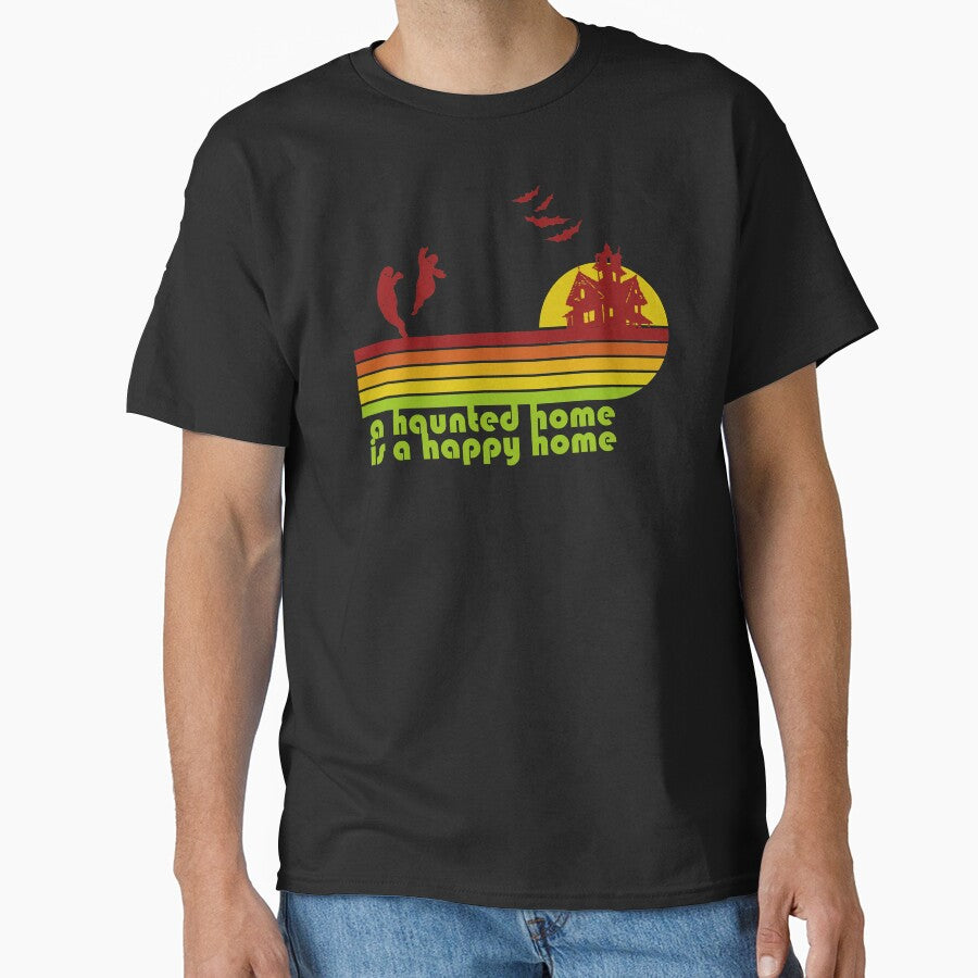 A Haunted Home is a Happy Home Vintage by thegreenclock