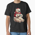 Santa Polar Bear With Hot Cocoa Gift for Christmas by Pawel Oska