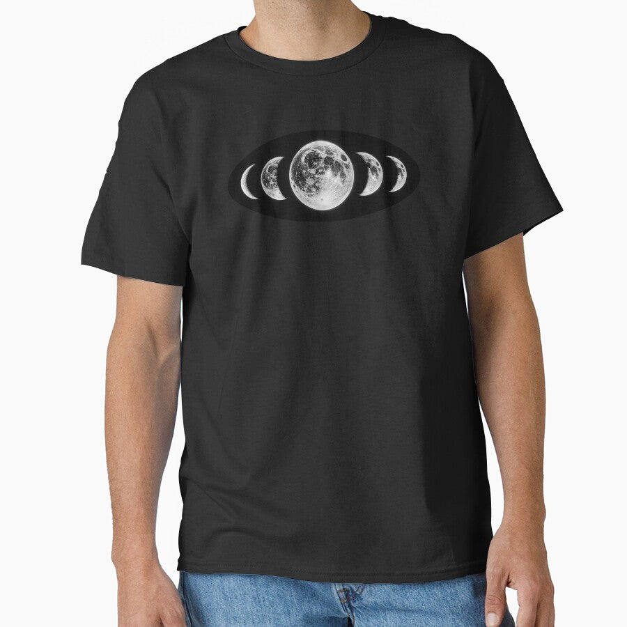 Moon phases sticker classic by IvernTree