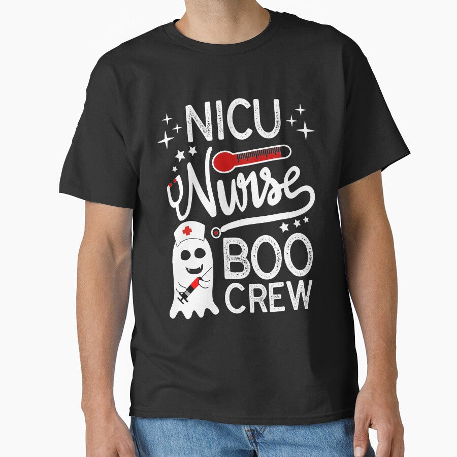 Halloween NICU Nurse Boo Crew Ghost Nurse by akshatabu