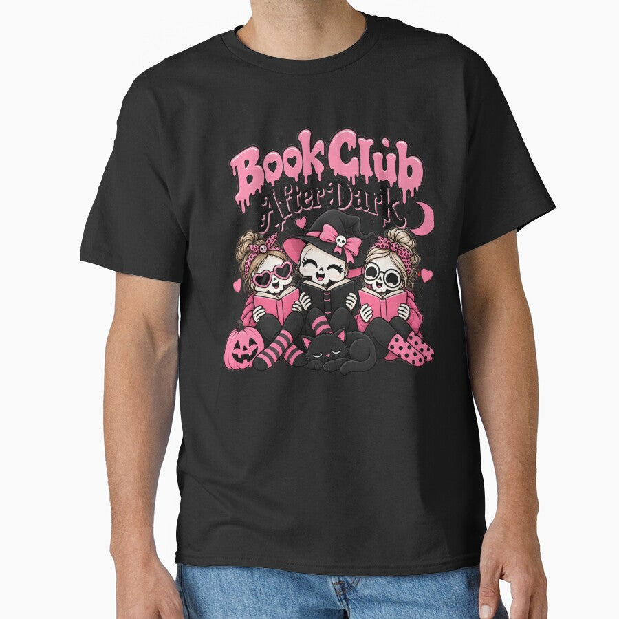 Book Club After Dark Halloween Gift for Spooky Book Lovers by Crystal-Tree