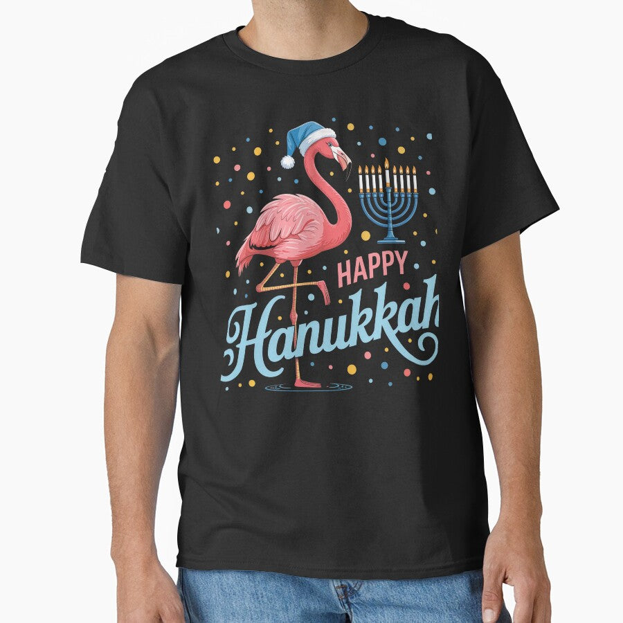 Flamingo Celebrating Hanukkah by jkrphoto