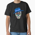 Dia De Los Muertos Sugar Skull Blue Hat by mrtraz