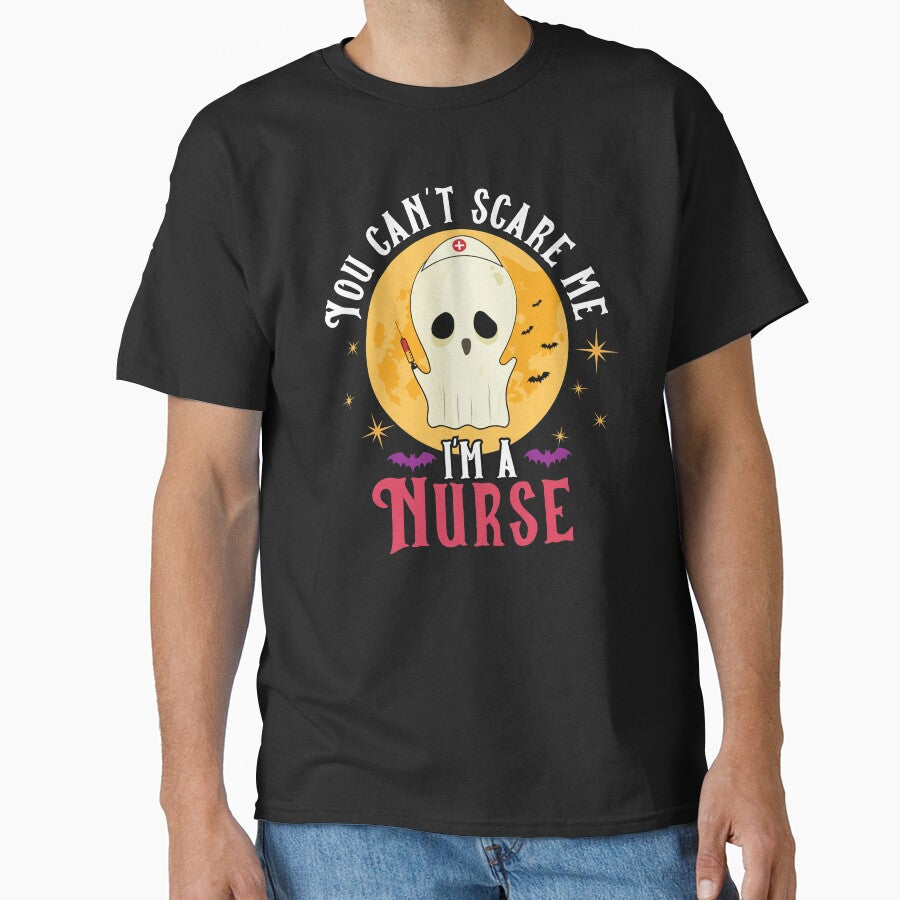 Nurse Costume Halloween Quote, Funny Scary Nurse Ghost Gift by PrintOfi
