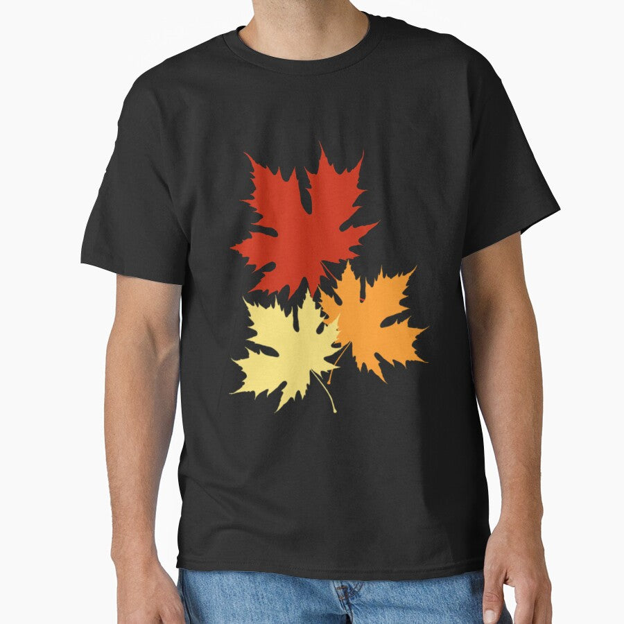 Colorful Autumn Leaf Pattern by UnhingedBird