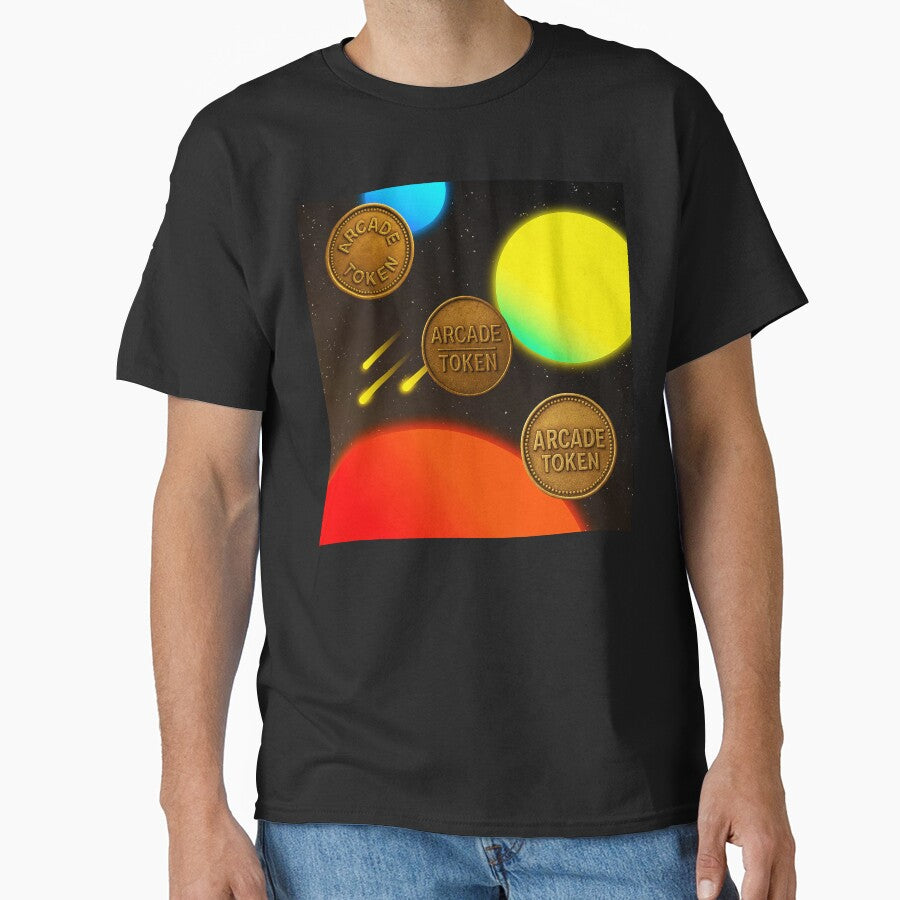 ❇️ INSERT COIN TO CONTINUE COLLECTION ❇️ -  Arcade Token – Meteor Shower Edition by WheelieGdArt