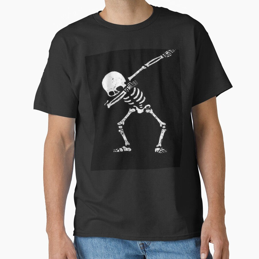 Dabbling Skeleton Fun Design by NivyasArtistry
