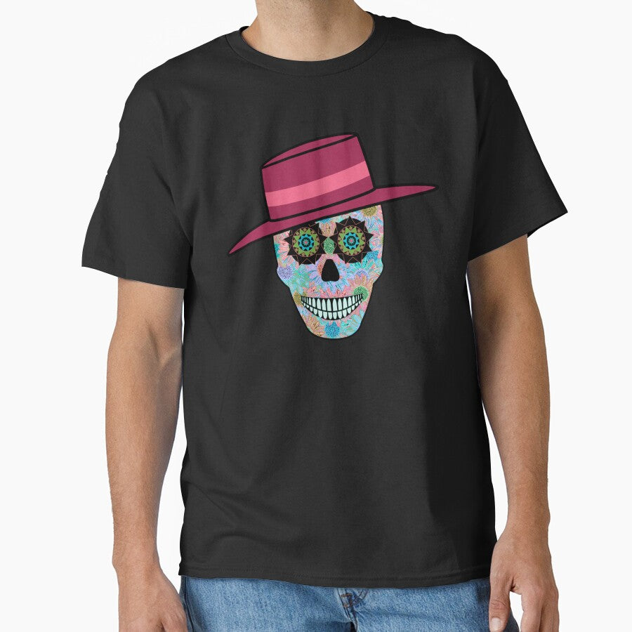 Dia De Los Muertos Sugar Skull Red Hat by mrtraz