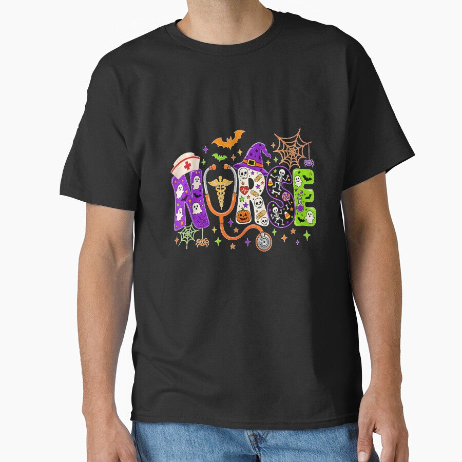 Halloween Nurse Life Nursing Spooky Halloween School Nurse by CrinoSwice