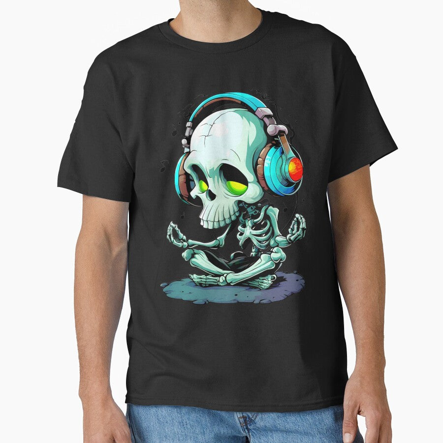 Meditating skeleton by Assie P T T design