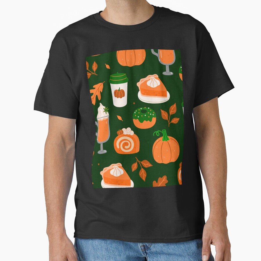 pumpkin spice coffee dark green by Gossip Rag