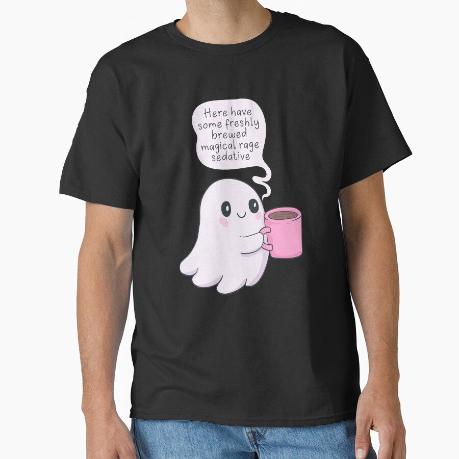Cute Ghost Coffee – Magical Rage Sedative by Jess.a.creates