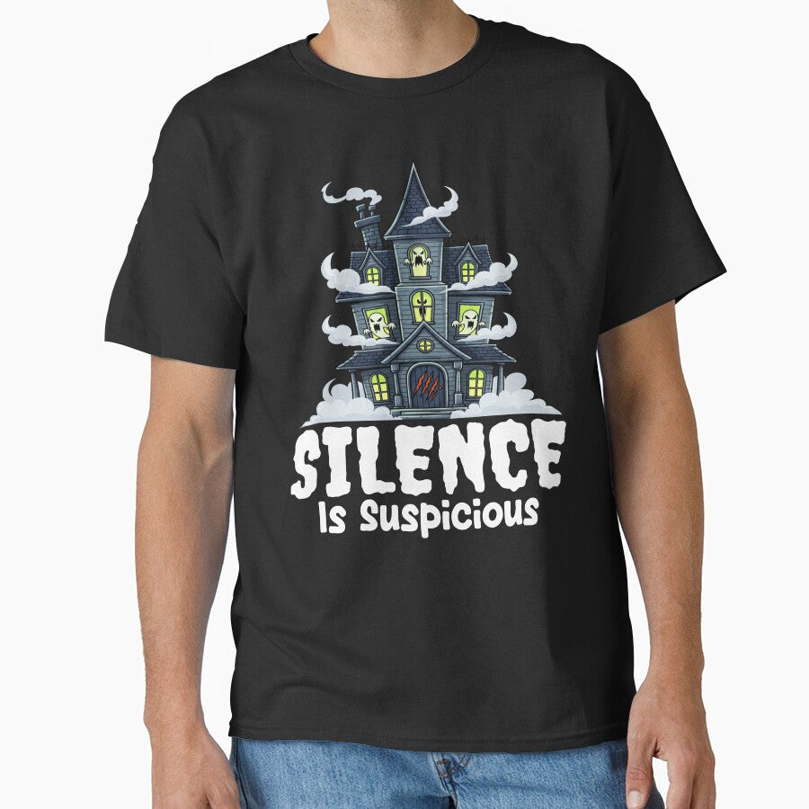 SILENCE IS SUSPICIOUS - HAUNTED HOUSE HALLOWEEN by KEF Custom