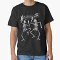 Music Dancing Skeleton For Halloween Vintage by KuylerKnight
