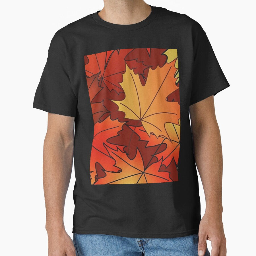 autumn leaves pattern,bright by cutecrazytshirt